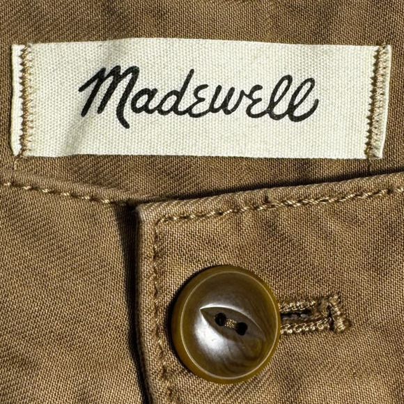 Madewell Garment-Dyed Low-Slung Straight Cargo Pants - Picture 5 of 7